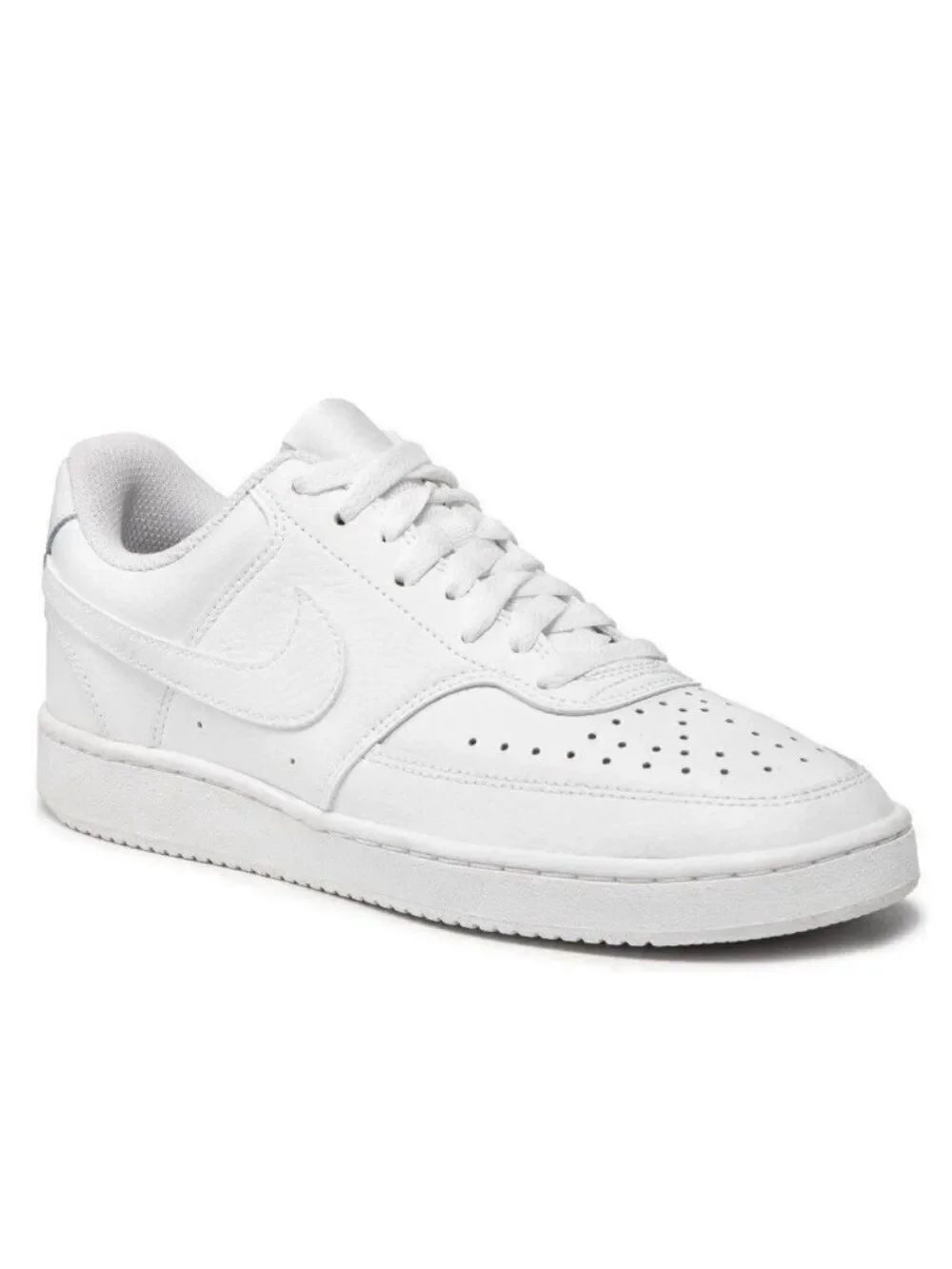 nike cd5434-100 White Court Vision Low Top Leather Sneakers 8
